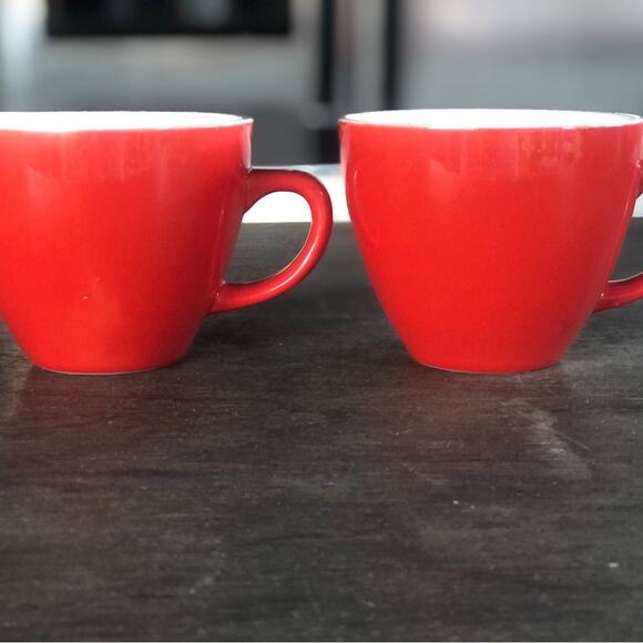 Creature Cups Set Of Two Red Coffee Tea Mugs 3D Monkey 3D Elephant - Picture 3 of 8